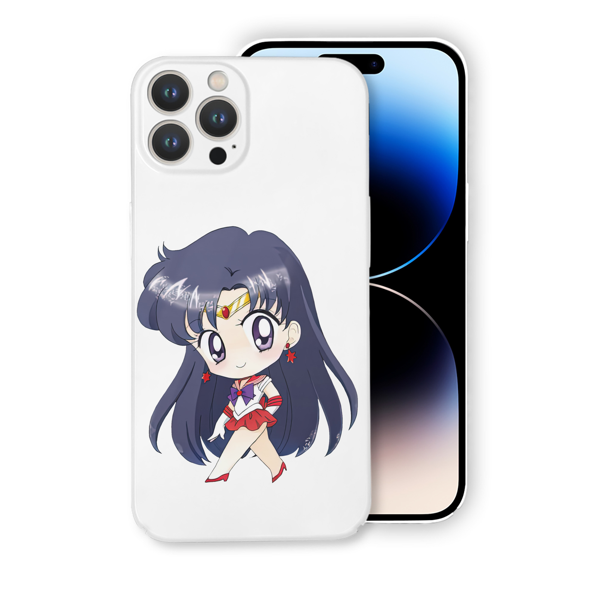 （画像用） 美少女戦士セーラームーン 火野レイ ひの レイ Sailor Moon Hino Rei （セーラーマーズ,Sailor Mars） 【iPhone 14シリーズ対応】ハードケース